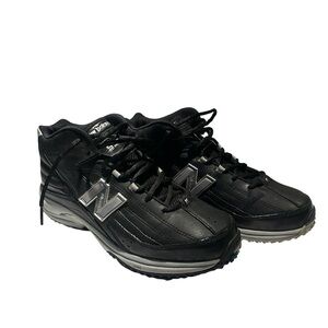 New Balance 995 Team Sports Black Mid Cut Football Turf Shoes Men's size 7.5